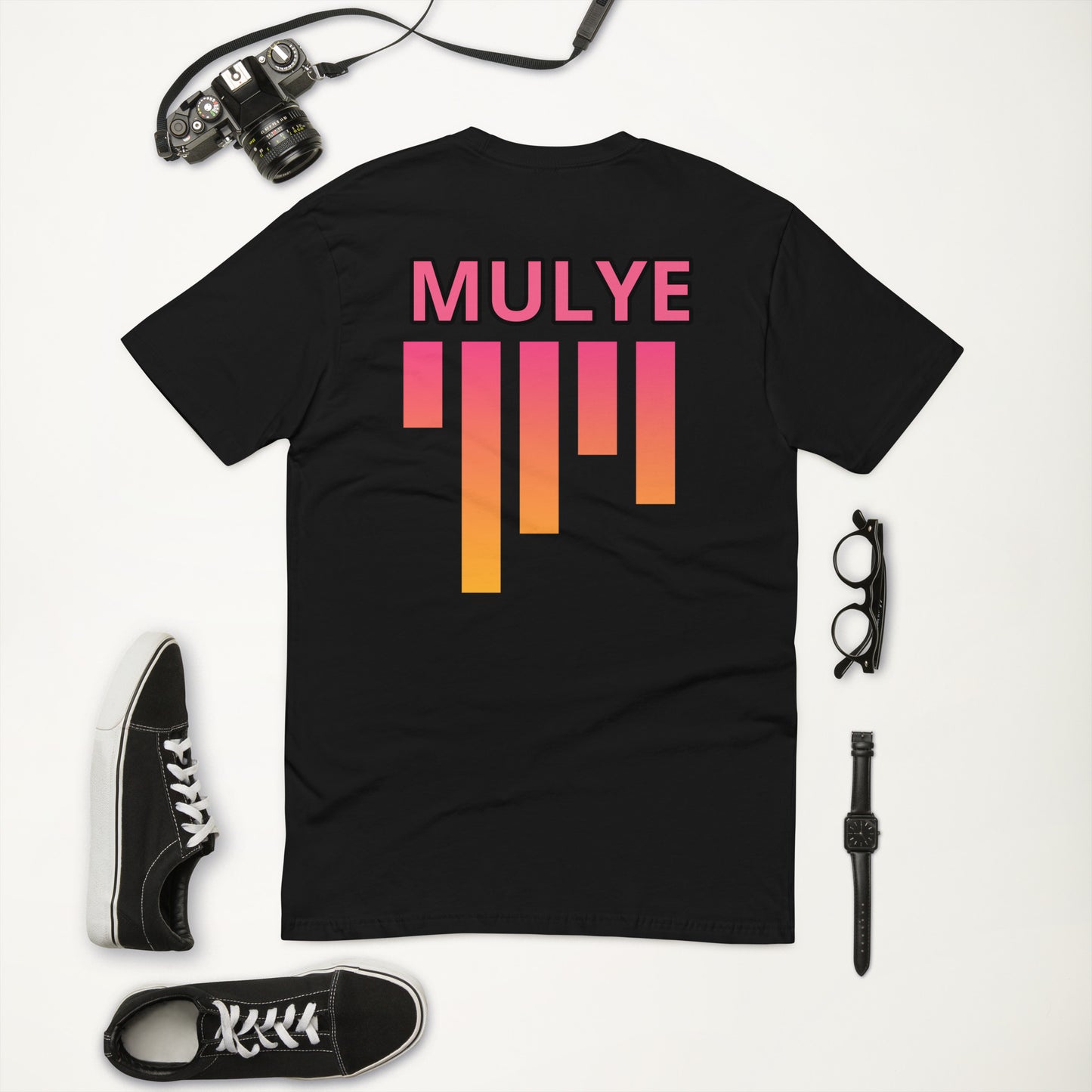 Sunset block T-shirt